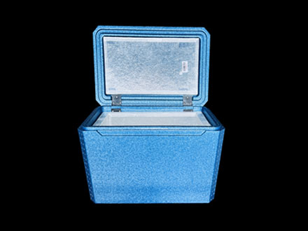 蓝色EPP冷链箱